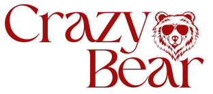crazy bear logo