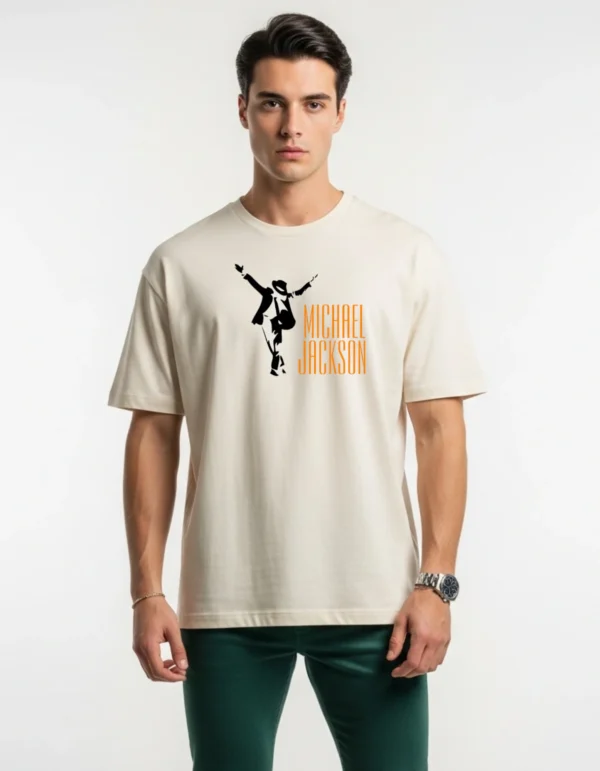 Men’s Cotton Printed Oversized T-Shirt | Half Sleeves