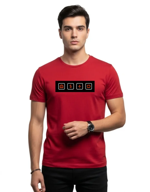 Men’s Cotton Regular fit T-Shirt | Half Sleeves