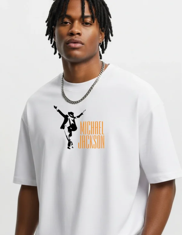 Men’s Cotton Printed Oversized T-Shirt | Half Sleeves