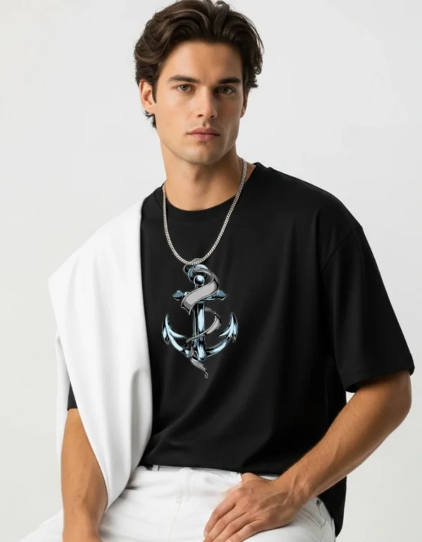 Men’s Cotton Printed Oversized T-Shirt | Half Sleeves
