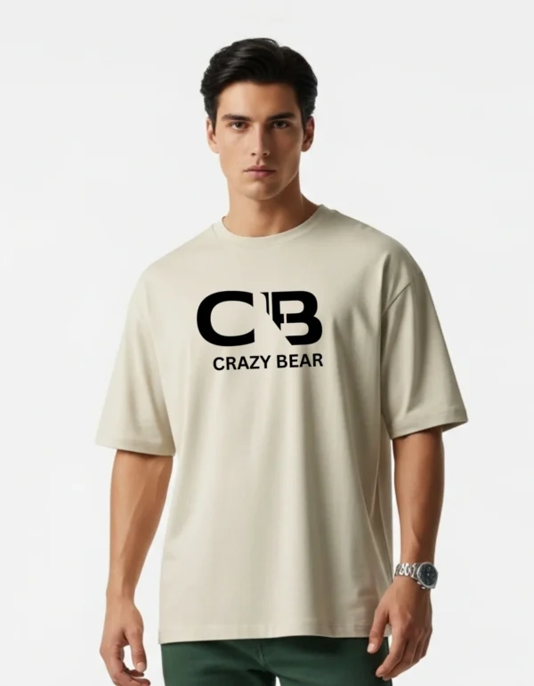 Men’s Cotton Printed Oversized T-Shirt | Half Sleeves