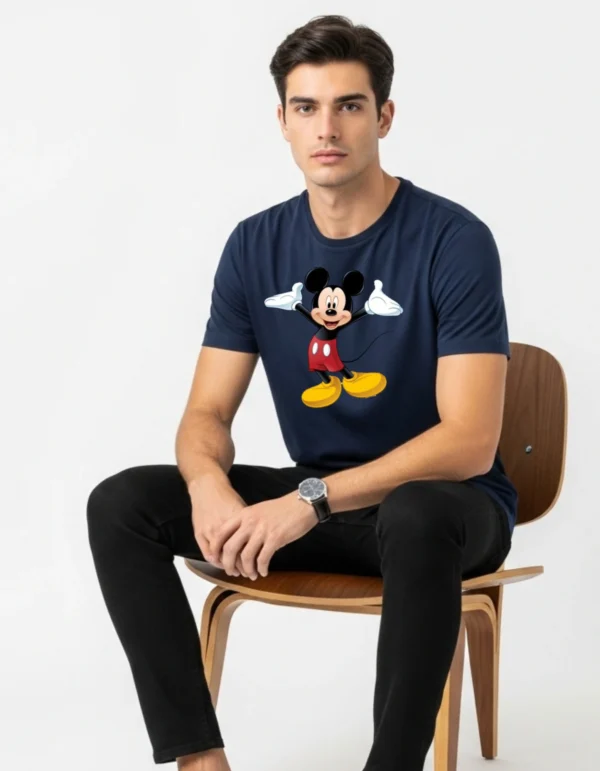 Men’s Cotton Regular fit T-Shirt | Half Sleeves